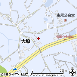 兵庫県三田市大原1044周辺の地図