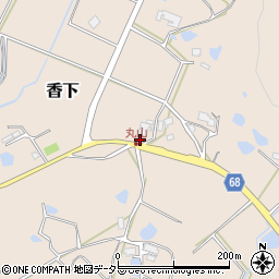 兵庫県三田市香下570周辺の地図