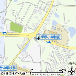 兵庫県三田市志手原1092周辺の地図
