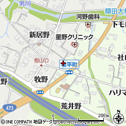 今泉建設社員寮周辺の地図