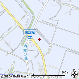 愛知県常滑市久米東笠松周辺の地図