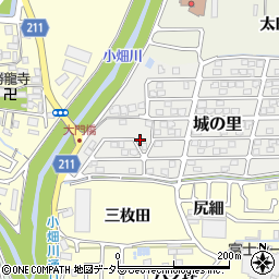 京都府長岡京市城の里24-16周辺の地図