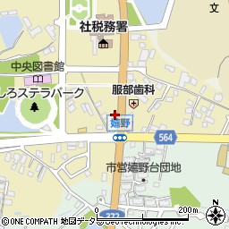 兵庫県加東市社181周辺の地図