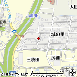 京都府長岡京市城の里24-24周辺の地図