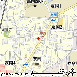 長岡一級建築設計事務所周辺の地図
