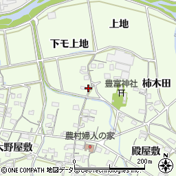 愛知県岡崎市牧平町大門38周辺の地図
