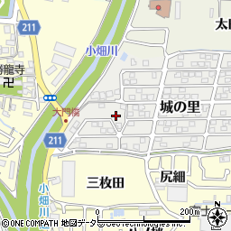 京都府長岡京市城の里24-30周辺の地図