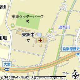 愛知県新城市竹広218周辺の地図