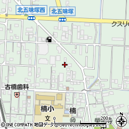 三重県四日市市楠町北五味塚2004周辺の地図