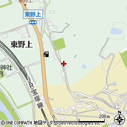 兵庫県三田市東野上377周辺の地図