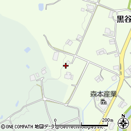 兵庫県加東市黒谷622周辺の地図
