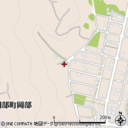 静岡県藤枝市岡部町岡部198周辺の地図