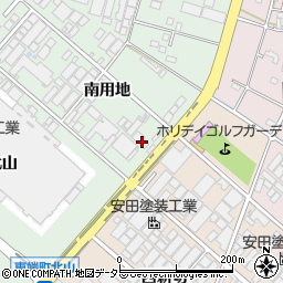 愛知県安城市東端町南用地54-5周辺の地図