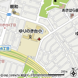 三田市立放課後児童健全育成事業ゆりのき台児童クラブ周辺の地図