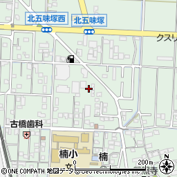 三重県四日市市楠町北五味塚2003周辺の地図