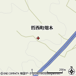 岡山県新見市哲西町畑木632周辺の地図