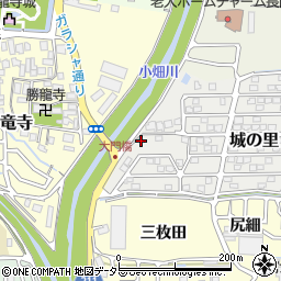 京都府長岡京市城の里24-15周辺の地図