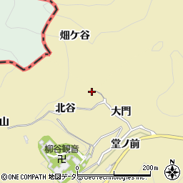 京都府長岡京市浄土谷西山周辺の地図
