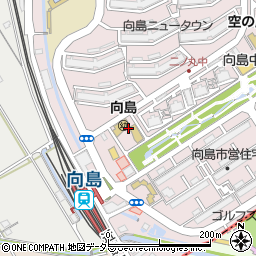 京都城南学園向島幼稚園周辺の地図