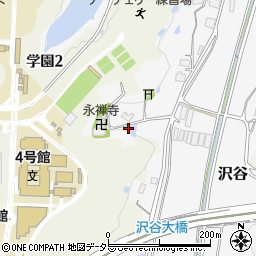 兵庫県三田市沢谷164周辺の地図