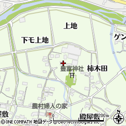 愛知県岡崎市牧平町大門周辺の地図
