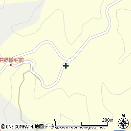 広島県三次市作木町森山中926周辺の地図