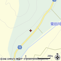 広島県庄原市東城町粟田2892周辺の地図