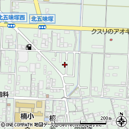三重県四日市市楠町北五味塚2015周辺の地図
