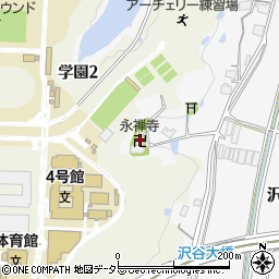 兵庫県三田市沢谷161周辺の地図