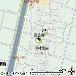 泰法寺周辺の地図