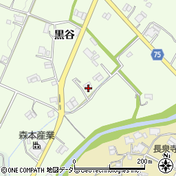 兵庫県加東市黒谷495周辺の地図