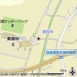 愛知県新城市竹広808周辺の地図