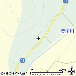 広島県庄原市東城町粟田2896周辺の地図