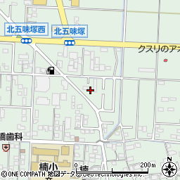 三重県四日市市楠町北五味塚2013-3周辺の地図