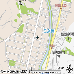 静岡県藤枝市岡部町岡部436-2周辺の地図