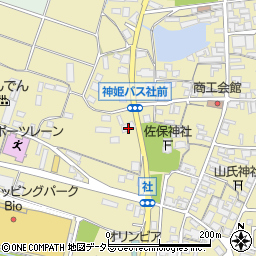 神姫バス周辺の地図