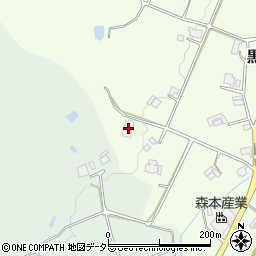 兵庫県加東市黒谷644周辺の地図