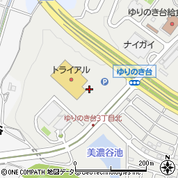 兵庫県三田市ゆりのき台3丁目26周辺の地図