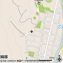 静岡県藤枝市岡部町岡部372周辺の地図
