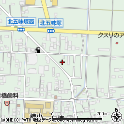 三重県四日市市楠町北五味塚2012-3周辺の地図