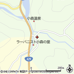 岡山県加賀郡吉備中央町小森78周辺の地図