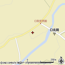 広島県庄原市口和町向泉382周辺の地図