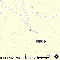 岡山県加賀郡吉備中央町豊岡下339周辺の地図