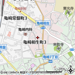 愛知県半田市亀崎相生町周辺の地図