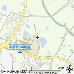 兵庫県三田市志手原887周辺の地図
