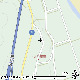 広島県庄原市口和町大月295周辺の地図