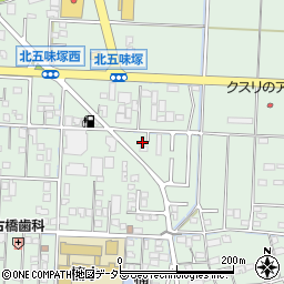三重県四日市市楠町北五味塚2012-6周辺の地図