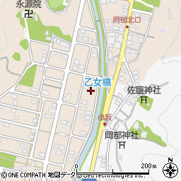 静岡県藤枝市岡部町岡部433周辺の地図