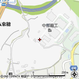 愛知県新城市八束穂深場周辺の地図