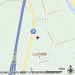広島県庄原市口和町大月326周辺の地図
